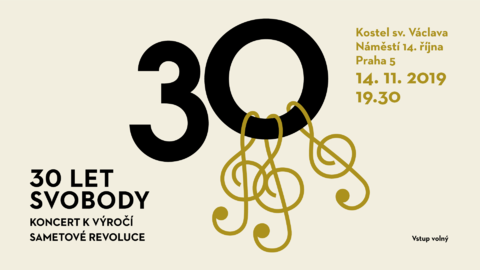 30 years of freedom - Concert on the anniversary of the Velvet Revolution (CZE)